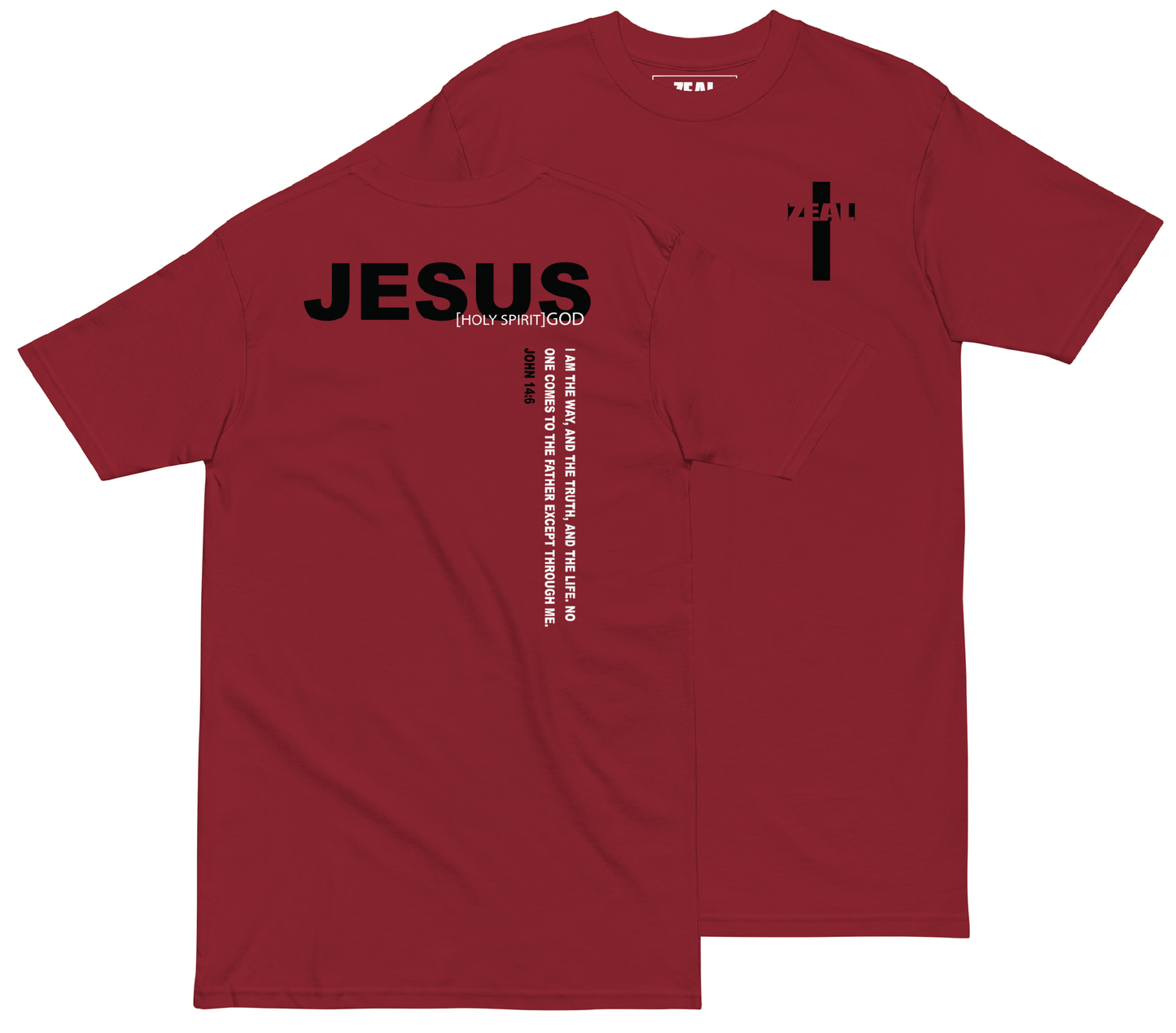 JESUS premium heavyweight tee